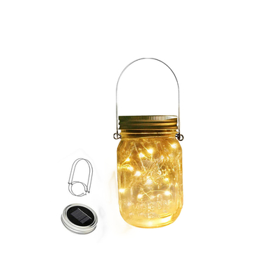 Διακοσμητικά δύναμης Χριστούγεννα κήπων Firefly διακοσμητικά υπαίθρια που κρεμούν τα ηλιακά φω'τα νεράιδων των οδηγήσεων