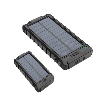 Φορητός σταθμός 10000mAh φορτιστών ηλιακού πλαισίου Smartphone