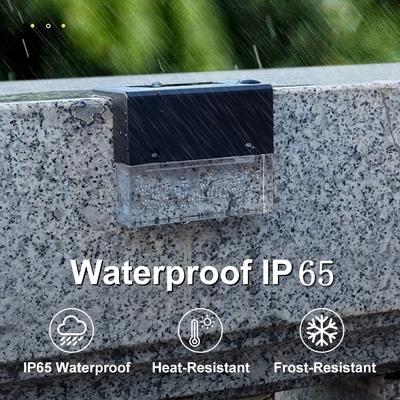 IP65 η θερμή άσπρη ηλιακή γέφυρα ανάβει τα υπαίθρια σκαλοπατιών φω'τα γεφυρών φρακτών 2700K ηλιακά τροφοδοτημένα οδηγημένα