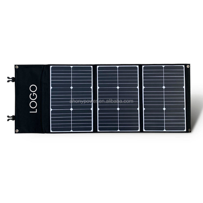 60w 100w που διπλώνει το ηλιακό πλαίσιο 3 πτυχές 5 πτυχές που χρεώνουν το CE ROHS ISO9001