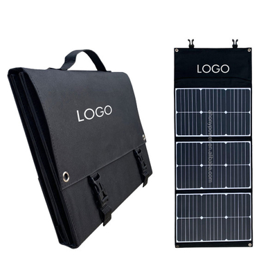 Γραπτό Monocrystalline πτυσσόμενο ηλιακό πλαίσιο 60W πυριτίου