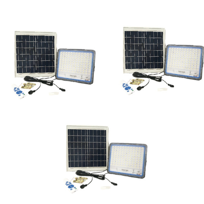 360LED 6500K 100 Watt υπαίθριος ηλιακός προβολέας αδιάβροχο IP67 200 Watt