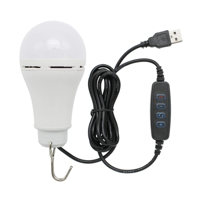 Των υπαίθριων οδηγήσεων USB βολβών ελαφρύς 3 χρωμάτων διευθετήσιμος λαμπτήρας έκτακτης ανάγκης Dimmable ηλιακός τροφοδοτημένος