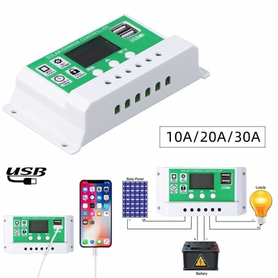 Ηλιακός ρυθμιστής 10A 20A 30A 40A 12V 24V 36V 48V ελέγχου επιτροπής δαπανών PWM