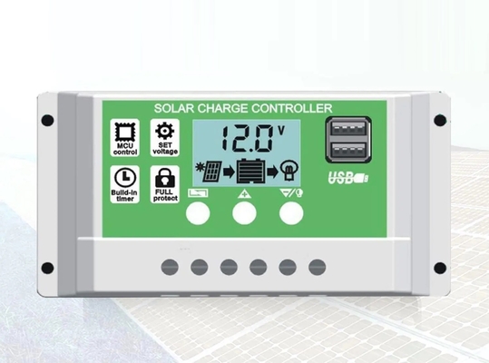 ηλιακός ρυθμιστής 12V 24V 1920W απαλλαγής ελεγκτών δαπανών 30A PWM για τις μπαταρίες λίθιου