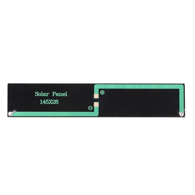 0.5W 2.5V 145*28mm υπαίθριος φορητός φορτιστής ηλιακού πλαισίου για την τράπεζα δύναμης